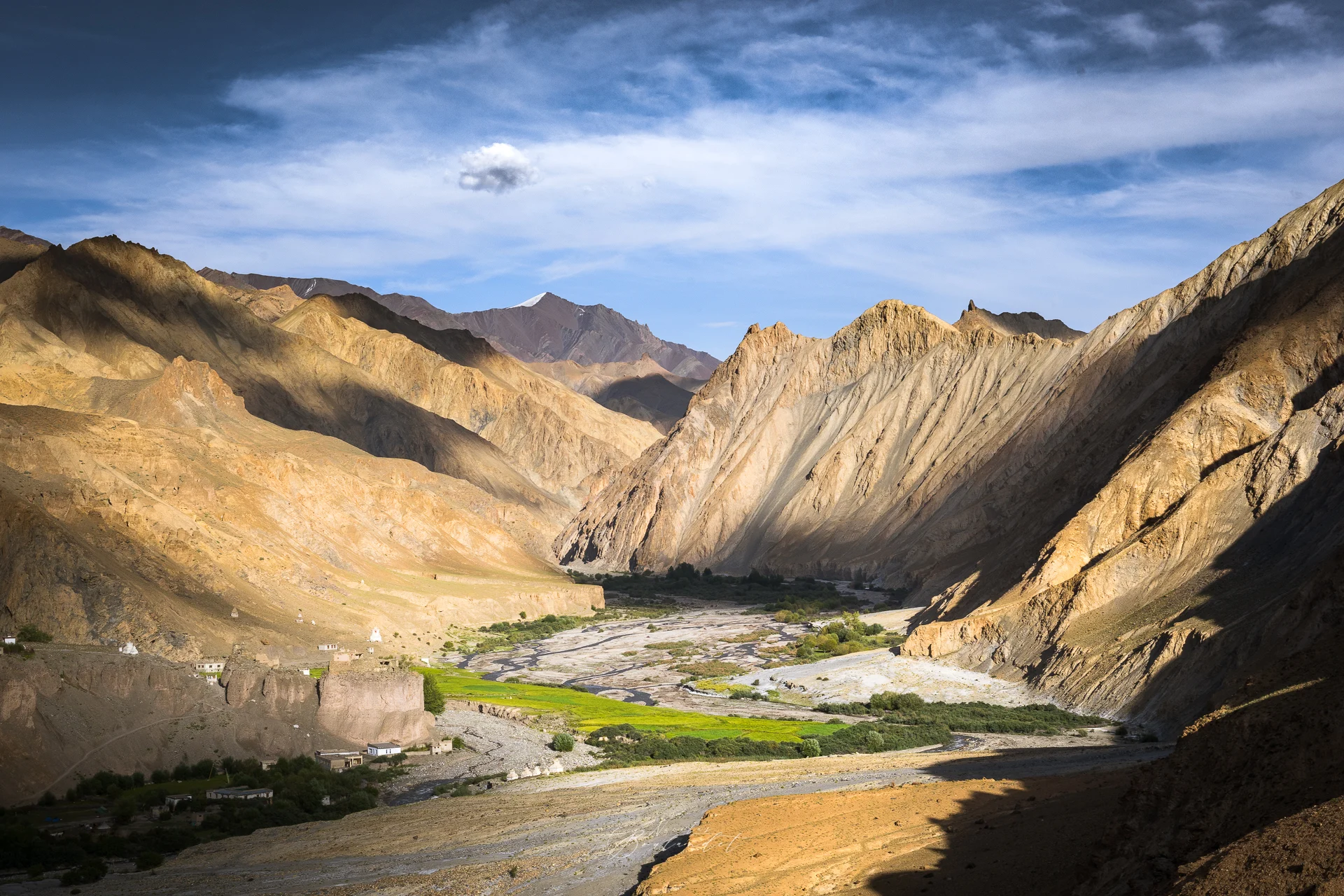 Vallée de la Markha au Ladakh désert du ladakh