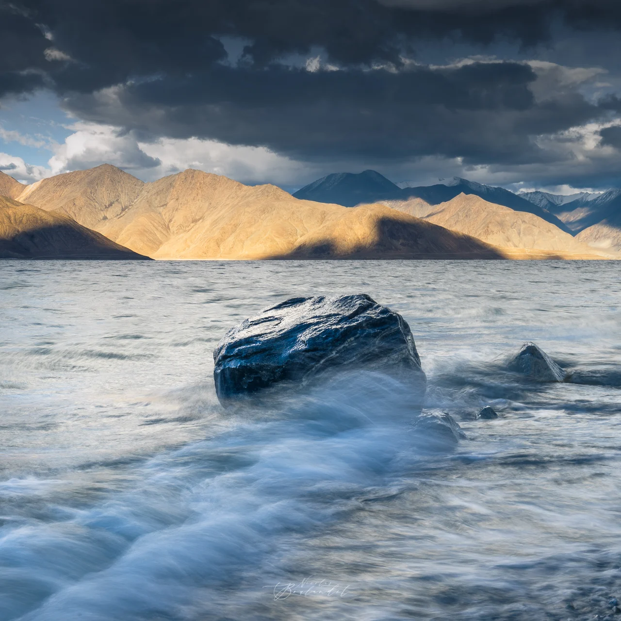 Lac Pangong Tso au Ladakh