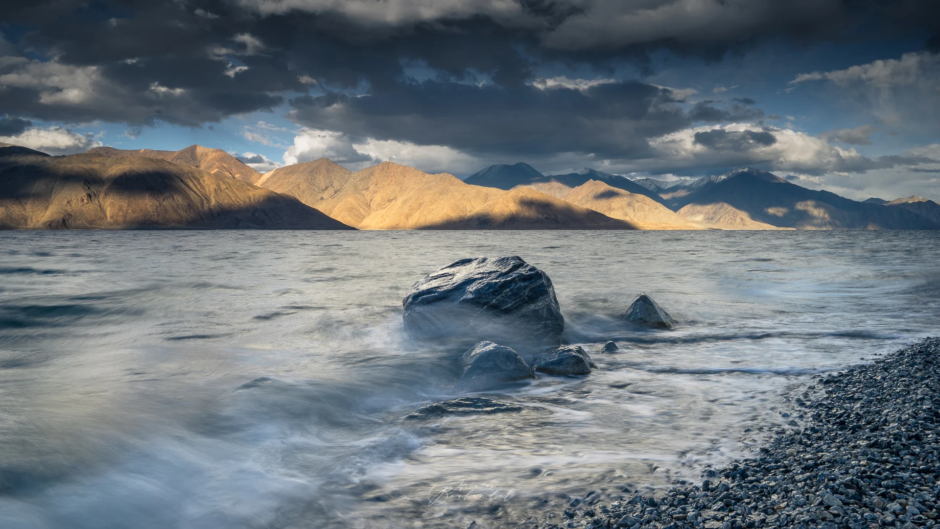 Lac Pangong Tso au Ladakh