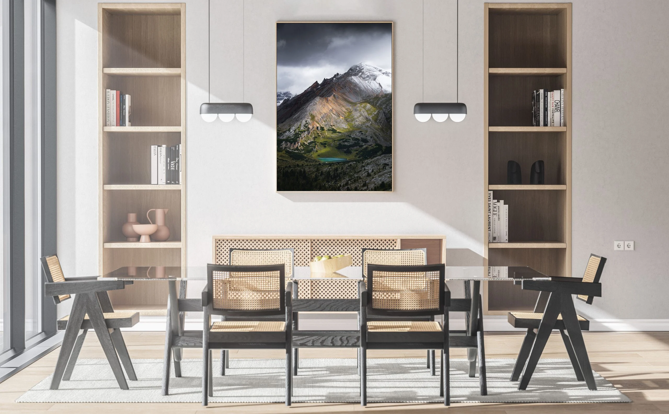 Photo d'art paysage Dolomites