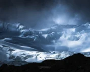 glacier du yanapaccha au Pérou