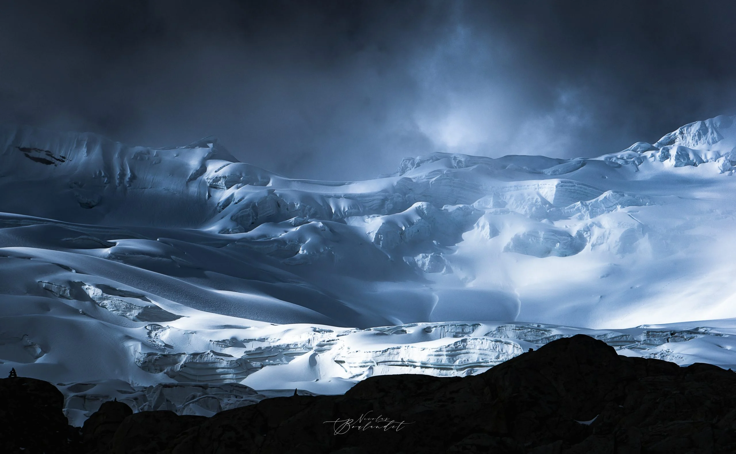 Glacier du Yanapaccha au Pérou glacier du yanapaccha au Pérou