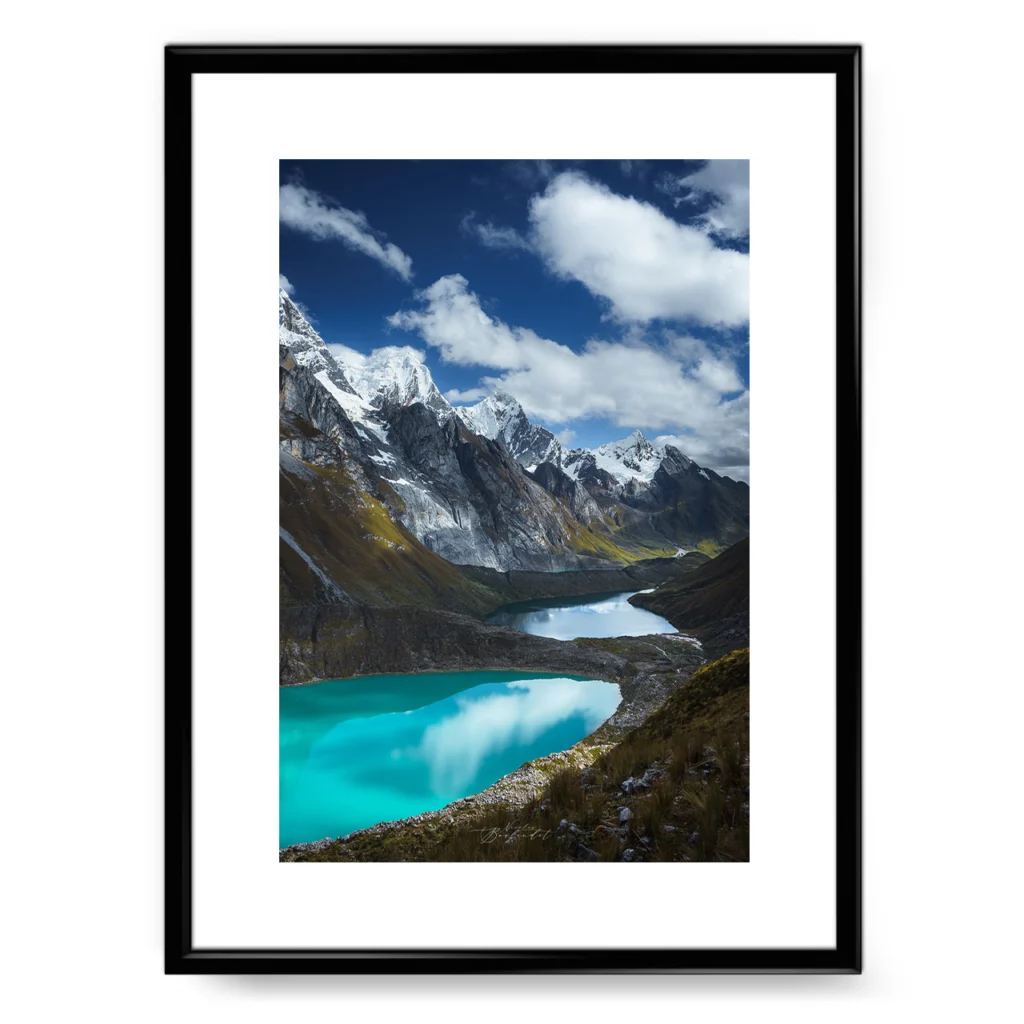 cordillère Huayhuash et ses lac turquoises et ses montagnes Pérou