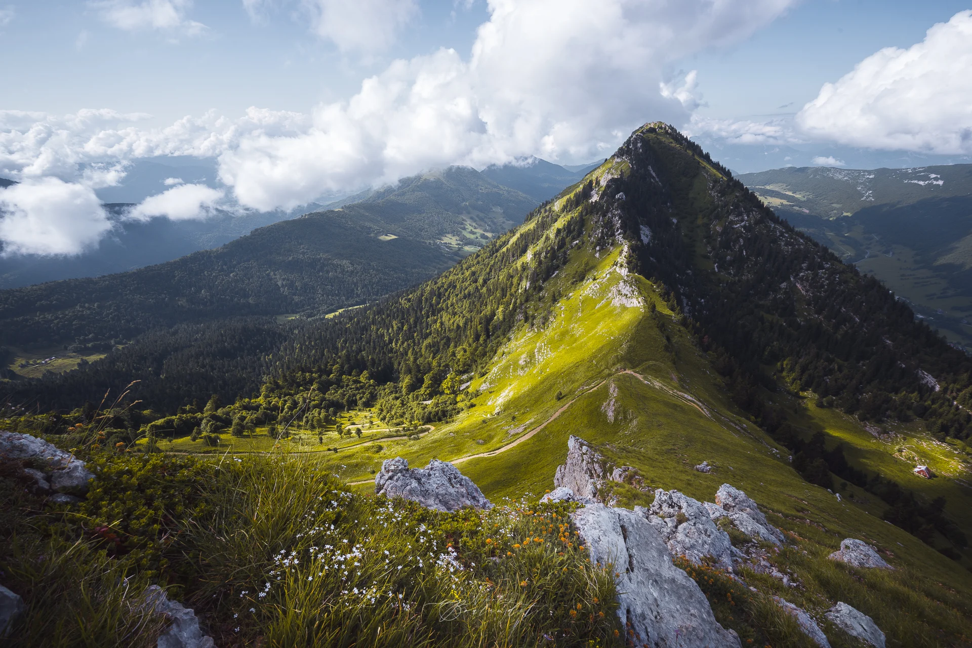 Mont Colombier massif des Bauges