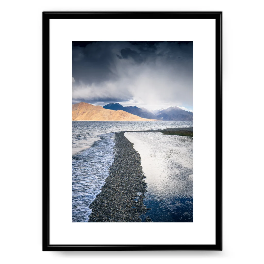 Les rives du Pangong Tso au Ladakh