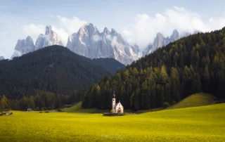 Chiesetta di San Giovanni - Ranui - Dolomites - Val di Funes