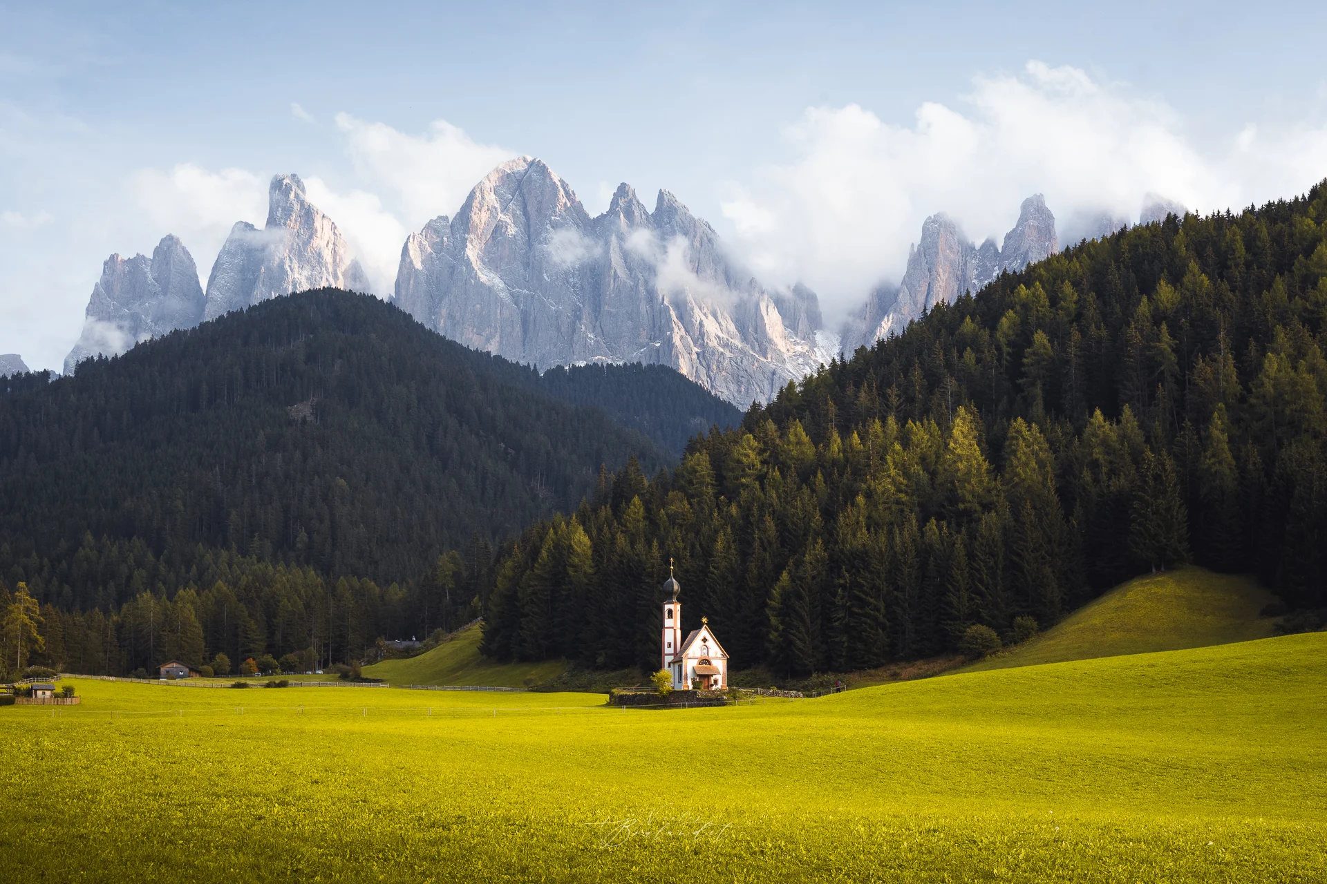 Chiesetta di San Giovanni - Ranui - Dolomites - Val di Funes