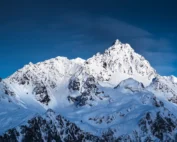 Sommets enneigés massif de Belledonne