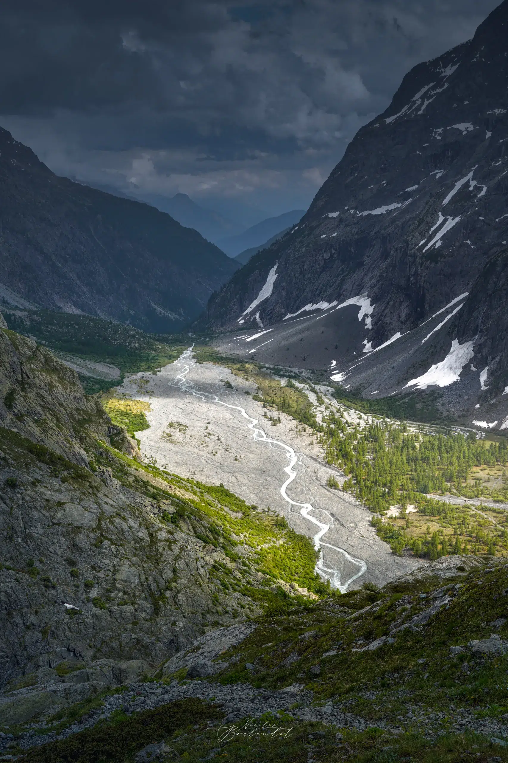 Rivière des écrins Ailefroide
